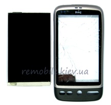 замена стекла и сенсорного экрана htc desire